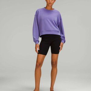 Lululemon Softstreme Perfectly Oversized Cropped Crew, Size 8
